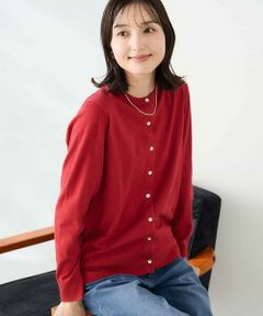 a.v.v / アー・ヴェ・ヴェ カーディガン・ボレロ | 【洗える】クルーネック美ラクるカーディガン