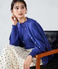 a.v.v / アー・ヴェ・ヴェ カーディガン・ボレロ | 【洗える】クルーネック美ラクるカーディガン