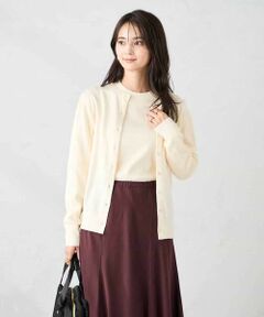 a.v.v / アー・ヴェ・ヴェ カーディガン・ボレロ | 【洗える】クルーネック美ラクるカーディガン