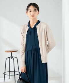 a.v.v / アー・ヴェ・ヴェ カーディガン・ボレロ | 【洗える】クルーネック美ラクるカーディガン