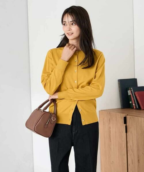 a.v.v / アー・ヴェ・ヴェ カーディガン・ボレロ | 【洗える】クルーネック美ラクるカーディガン | 詳細13