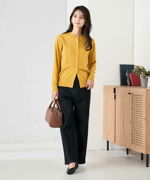 a.v.v / アー・ヴェ・ヴェ カーディガン・ボレロ | 【洗える】クルーネック美ラクるカーディガン | 詳細14