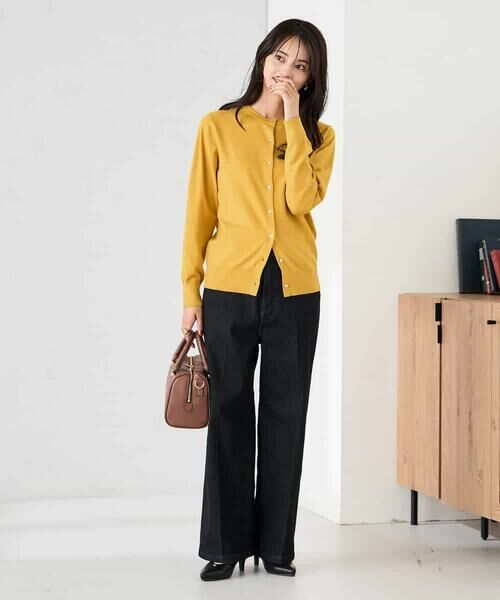 a.v.v / アー・ヴェ・ヴェ カーディガン・ボレロ | 【洗える】クルーネック美ラクるカーディガン | 詳細15