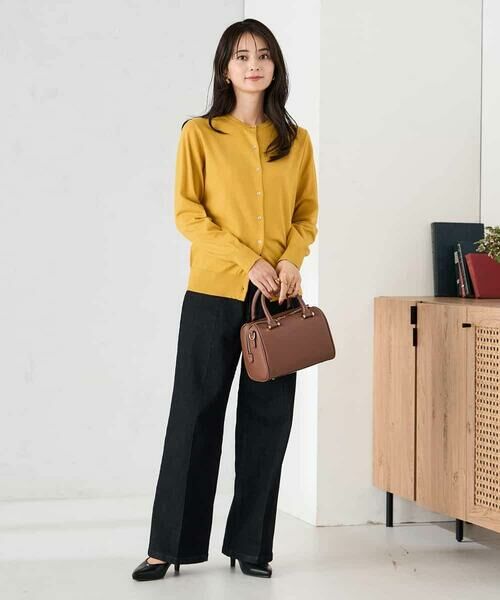 a.v.v / アー・ヴェ・ヴェ カーディガン・ボレロ | 【洗える】クルーネック美ラクるカーディガン | 詳細16