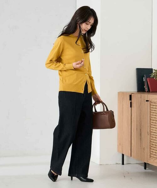 a.v.v / アー・ヴェ・ヴェ カーディガン・ボレロ | 【洗える】クルーネック美ラクるカーディガン | 詳細17