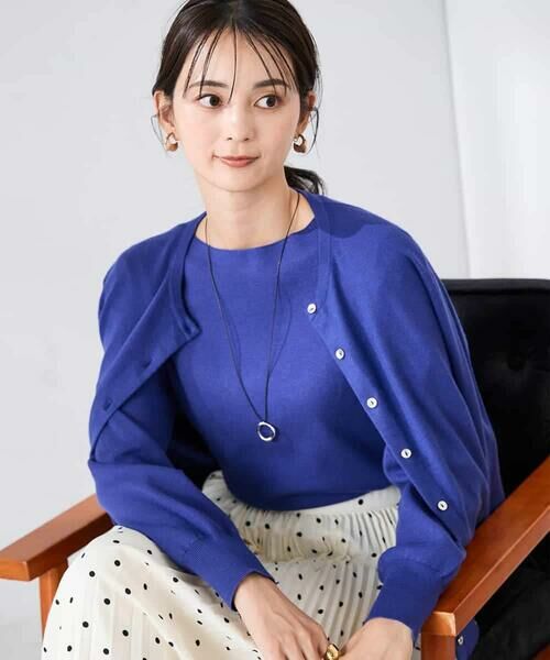 a.v.v / アー・ヴェ・ヴェ カーディガン・ボレロ | 【洗える】クルーネック美ラクるカーディガン | 詳細21
