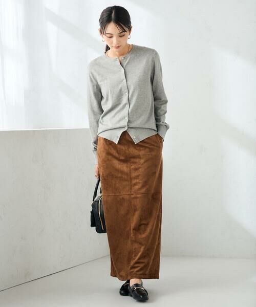 a.v.v / アー・ヴェ・ヴェ カーディガン・ボレロ | 【洗える】クルーネック美ラクるカーディガン | 詳細28