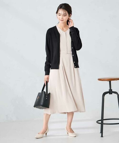 a.v.v / アー・ヴェ・ヴェ カーディガン・ボレロ | 【洗える】Vネック美ラクるカーディガン | 詳細21