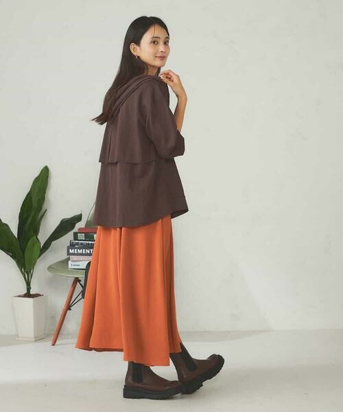 a.v.v / アー・ヴェ・ヴェ パーカー | バックフレアシアーパーカー | 詳細16