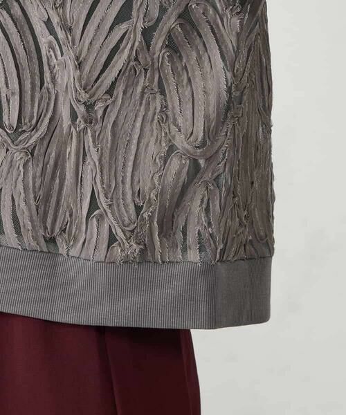 a.v.v / アー・ヴェ・ヴェ カーディガン・ボレロ | コード刺繍チュールカーディガン | 詳細18