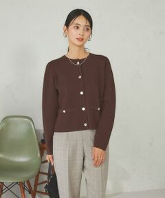 a.v.v / アー・ヴェ・ヴェ カーディガン・ボレロ | メタルボタンニットカーディガン