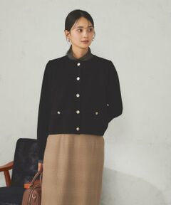 a.v.v / アー・ヴェ・ヴェ カーディガン・ボレロ | メタルボタンニットカーディガン