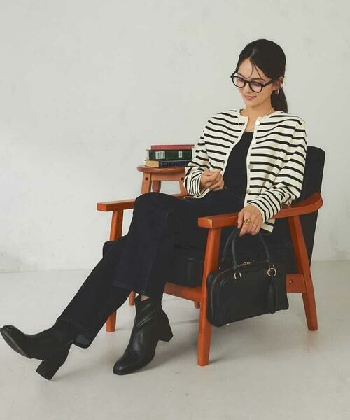 a.v.v / アー・ヴェ・ヴェ カーディガン・ボレロ | メタルボタンニットカーディガン | 詳細13