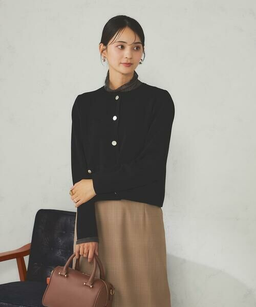a.v.v / アー・ヴェ・ヴェ カーディガン・ボレロ | メタルボタンニットカーディガン | 詳細21