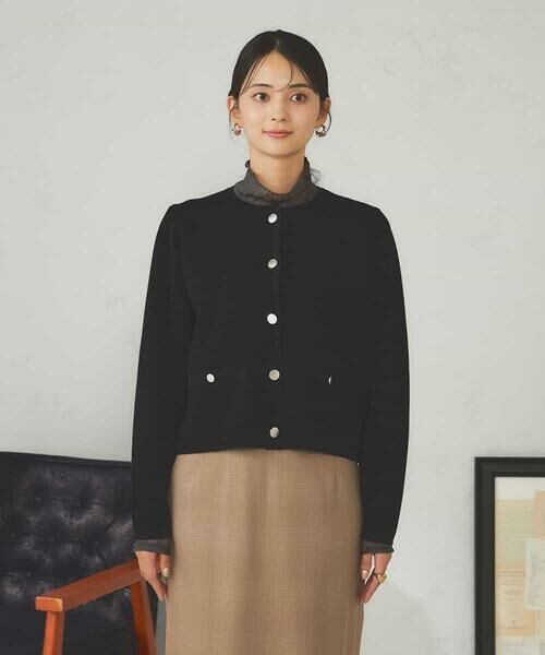 a.v.v / アー・ヴェ・ヴェ カーディガン・ボレロ | メタルボタンニットカーディガン | 詳細26