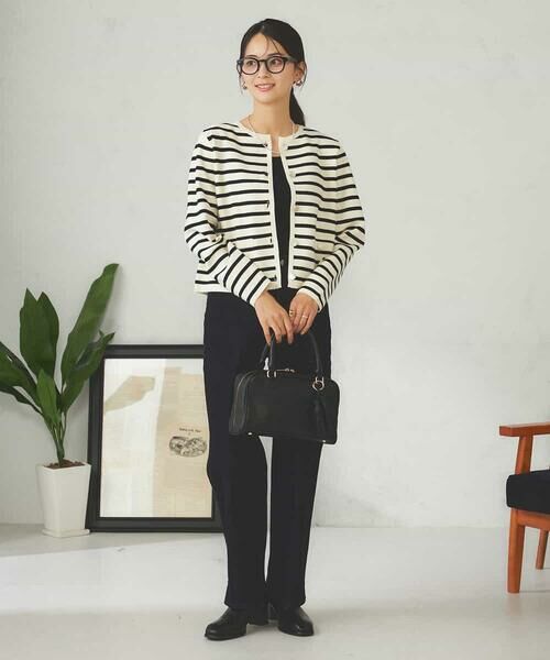 a.v.v / アー・ヴェ・ヴェ カーディガン・ボレロ | メタルボタンニットカーディガン | 詳細9