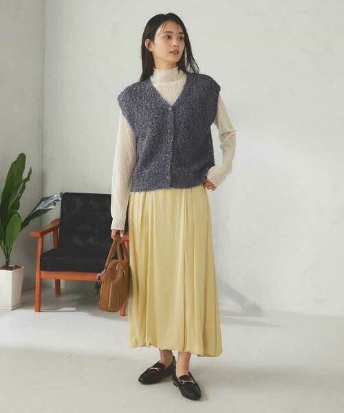 a.v.v / アー・ヴェ・ヴェ ベスト | 【前後2WAY】リボンフェザーヤーンベスト | 詳細19