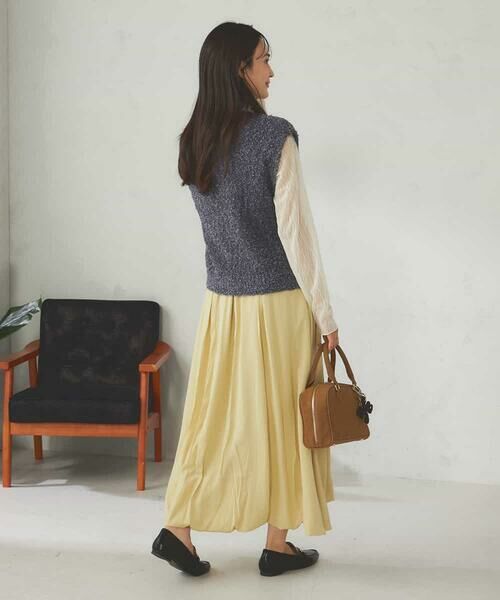 a.v.v / アー・ヴェ・ヴェ ベスト | 【前後2WAY】リボンフェザーヤーンベスト | 詳細25