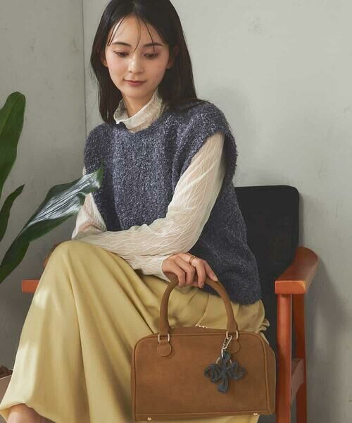 a.v.v / アー・ヴェ・ヴェ ベスト | 【前後2WAY】リボンフェザーヤーンベスト | 詳細27