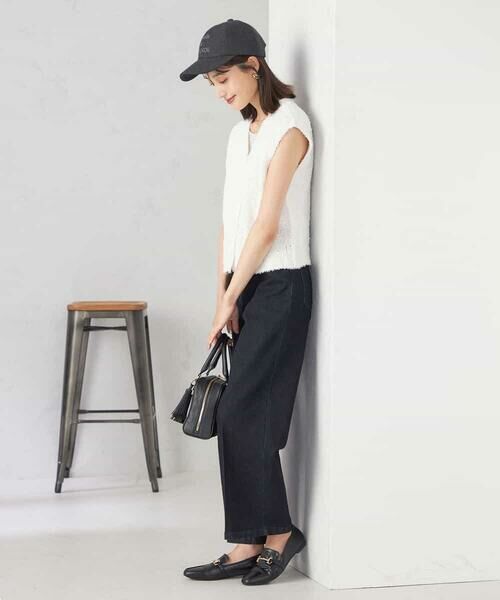 a.v.v / アー・ヴェ・ヴェ ベスト | 【前後2WAY】リボンフェザーヤーンベスト | 詳細7