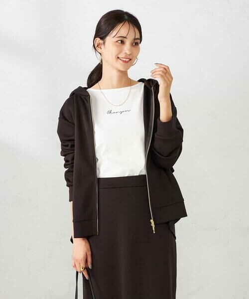 a.v.v / アー・ヴェ・ヴェ パーカー | バックフレアダンボールパーカー | 詳細1