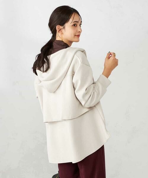 a.v.v / アー・ヴェ・ヴェ パーカー | バックフレアダンボールパーカー | 詳細17