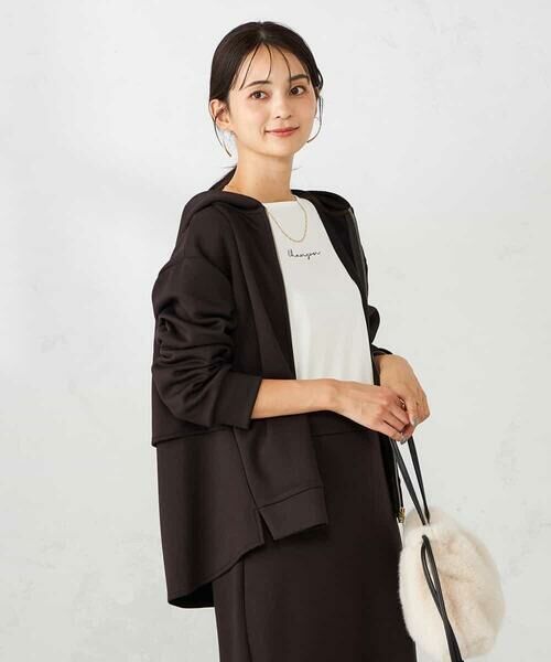 a.v.v / アー・ヴェ・ヴェ パーカー | バックフレアダンボールパーカー | 詳細3