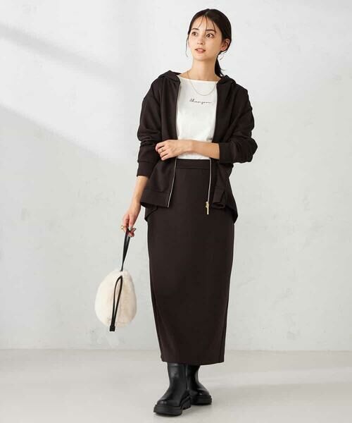 a.v.v / アー・ヴェ・ヴェ パーカー | バックフレアダンボールパーカー | 詳細4