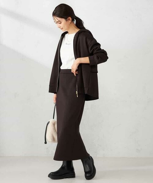 a.v.v / アー・ヴェ・ヴェ パーカー | バックフレアダンボールパーカー | 詳細5