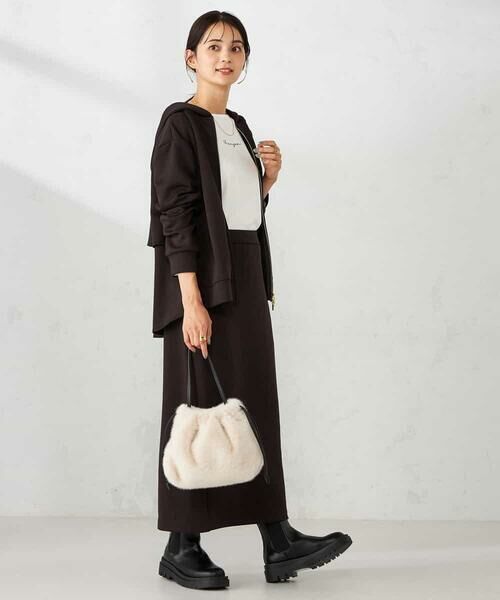 a.v.v / アー・ヴェ・ヴェ パーカー | バックフレアダンボールパーカー | 詳細7