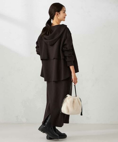 a.v.v / アー・ヴェ・ヴェ パーカー | バックフレアダンボールパーカー | 詳細8