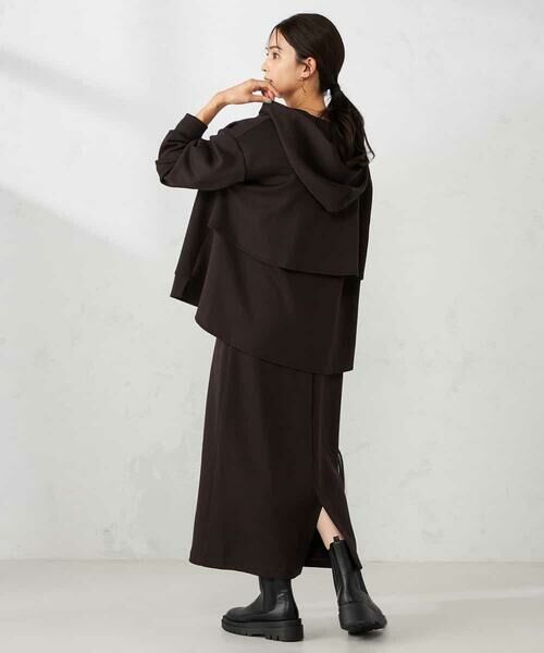 a.v.v / アー・ヴェ・ヴェ パーカー | バックフレアダンボールパーカー | 詳細9