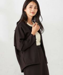 a.v.v / アー・ヴェ・ヴェ カーディガン・ボレロ | ダンボールジップカーディガン【セットアップ可】