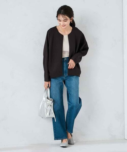 a.v.v / アー・ヴェ・ヴェ カーディガン・ボレロ | ダンボールジップカーディガン【セットアップ可】 | 詳細12