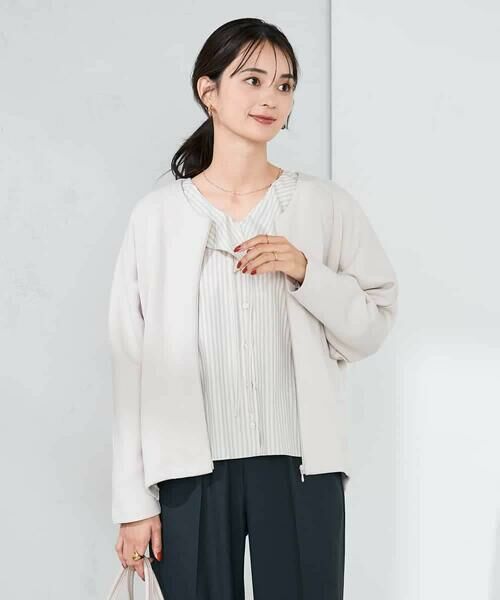 a.v.v / アー・ヴェ・ヴェ カーディガン・ボレロ | ダンボールジップカーディガン【セットアップ可】 | 詳細21