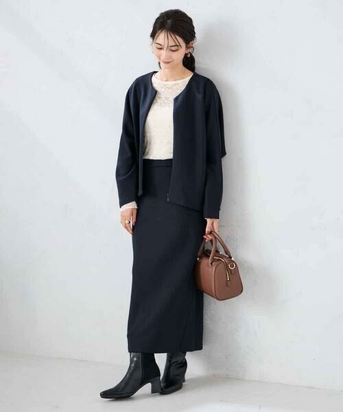 a.v.v / アー・ヴェ・ヴェ カーディガン・ボレロ | ダンボールジップカーディガン【セットアップ可】 | 詳細4