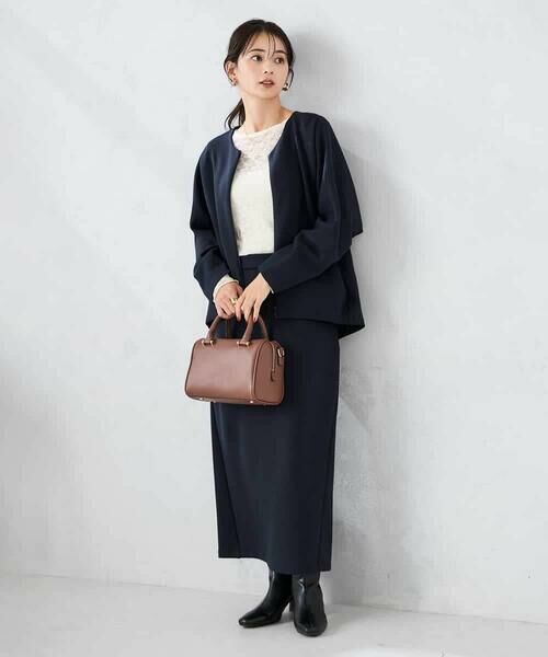 a.v.v / アー・ヴェ・ヴェ カーディガン・ボレロ | ダンボールジップカーディガン【セットアップ可】 | 詳細7