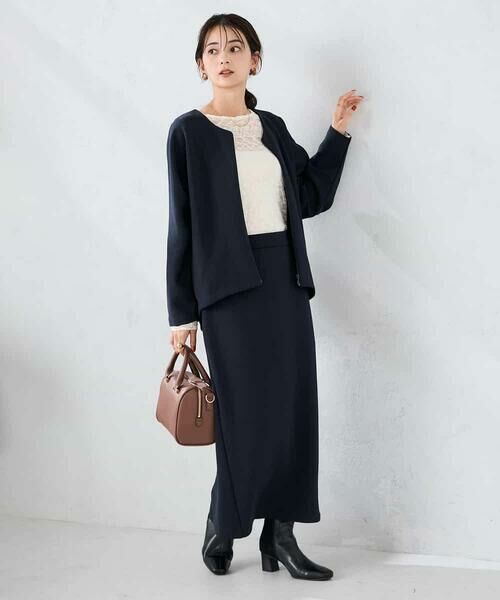 a.v.v / アー・ヴェ・ヴェ カーディガン・ボレロ | ダンボールジップカーディガン【セットアップ可】 | 詳細8