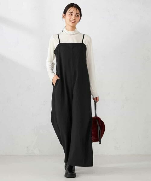 a.v.v / アー・ヴェ・ヴェ ロング・マキシ丈スカート | 【洗える】2WAYコンビネゾン | 詳細1