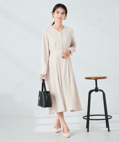 a.v.v / アー・ヴェ・ヴェ ロング・マキシ丈ワンピース | 【洗える】ウエストタックワンピース