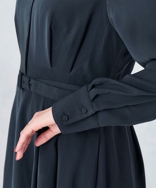 a.v.v / アー・ヴェ・ヴェ ロング・マキシ丈ワンピース | 【洗える】ウエストタックワンピース | 詳細21