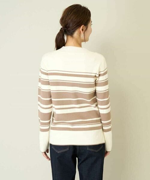 a.v.v / アー・ヴェ・ヴェ ニット・セーター | 【洗える】プチハイネックボーダーニット【アンサンブル対応】 | 詳細12