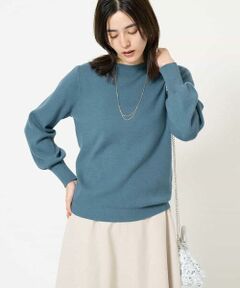 a.v.v / アー・ヴェ・ヴェ ニット・セーター | 【洗える】ボートネックパフスリーブニット【アンサンブル対応】