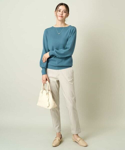 a.v.v / アー・ヴェ・ヴェ ニット・セーター | 【洗える】ボートネックパフスリーブニット【アンサンブル対応】 | 詳細11