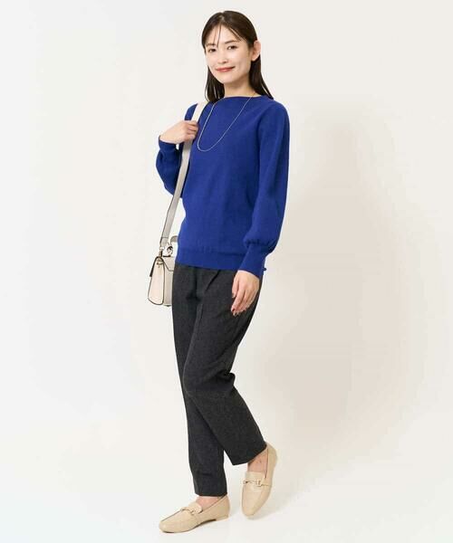 a.v.v / アー・ヴェ・ヴェ ニット・セーター | 【洗える】ボートネックパフスリーブニット【アンサンブル対応】 | 詳細16