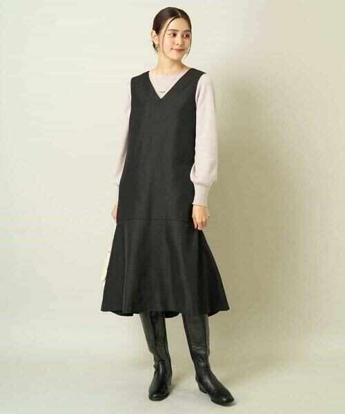 a.v.v / アー・ヴェ・ヴェ ニット・セーター | 【洗える】ボートネックパフスリーブニット【アンサンブル対応】 | 詳細27