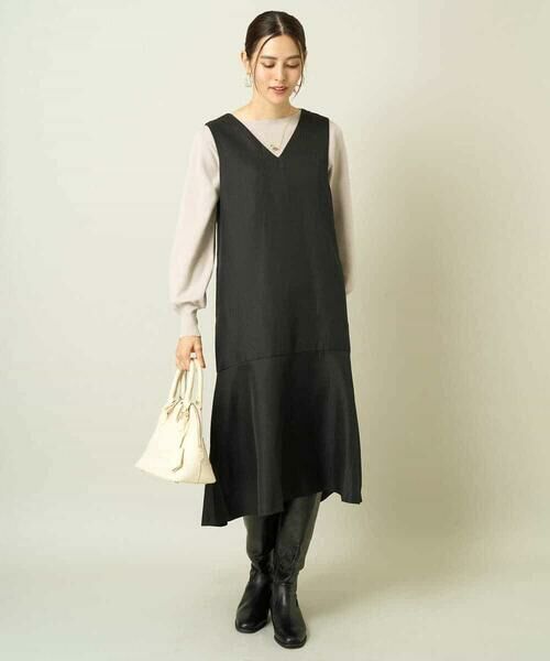 a.v.v / アー・ヴェ・ヴェ ニット・セーター | 【洗える】ボートネックパフスリーブニット【アンサンブル対応】 | 詳細28
