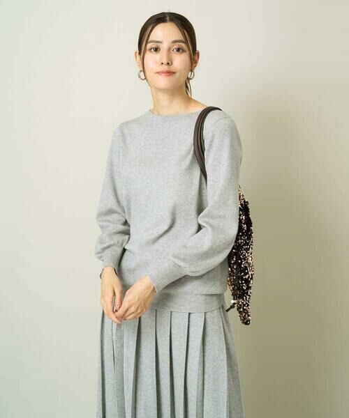 a.v.v / アー・ヴェ・ヴェ ニット・セーター | 【洗える】ボートネックパフスリーブニット【アンサンブル対応】 | 詳細30