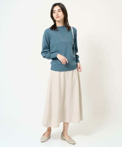 a.v.v / アー・ヴェ・ヴェ ニット・セーター | 【洗える】ボートネックパフスリーブニット【アンサンブル対応】 | 詳細9