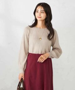 a.v.v / アー・ヴェ・ヴェ ニット・セーター | 【洗える】求心風モックネックニット
